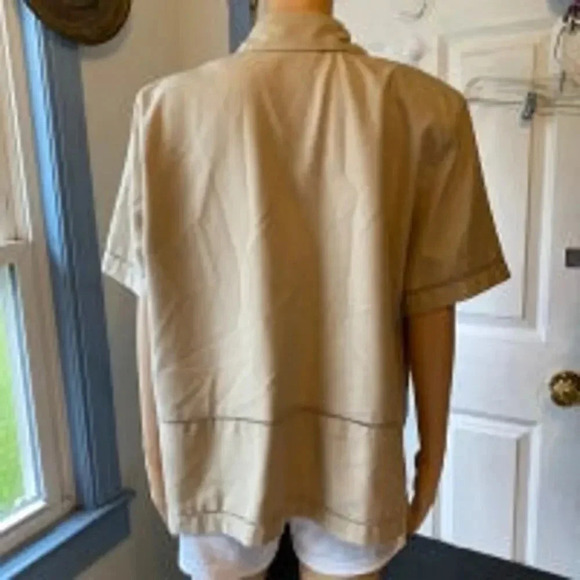 VTG Y2K Alfred Dunner Floral Embroidery Button Up Shirt Women Plus Size 16 - Picture 4 of 6